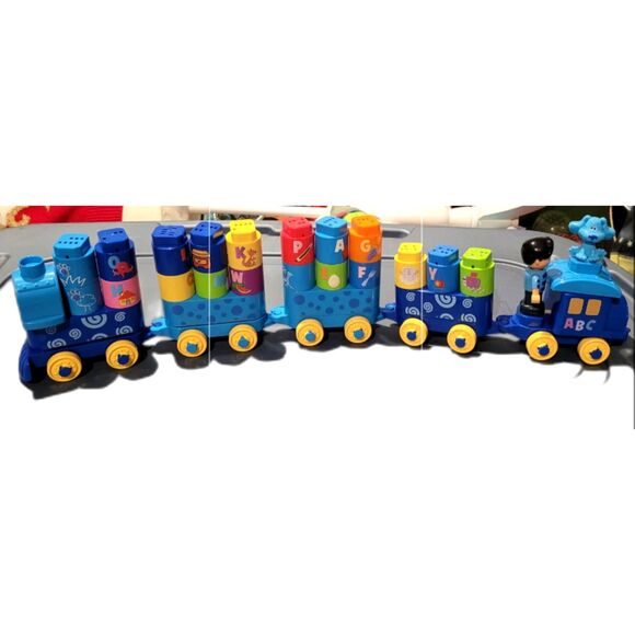 LeapFrog LeapBuilders Blue's Clues & You! Learning Letters Train Josh Pre-K Toy - Picture 7 of 7